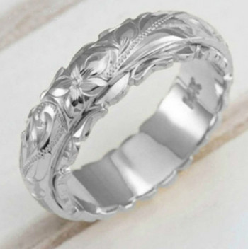 Delysia King Women Carving Rose Ring Επετειακό Δώρο Μοντέρνα Aristocats Ευέλικτα κοσμήματα