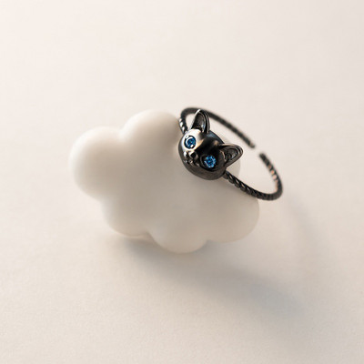 Új gyönyörű angyal démon szárny párok gyűrűk nőknek férfi bűbáj Holdkő ezüst színű nyitott gyűrű eljegyzési ígéret ékszerek