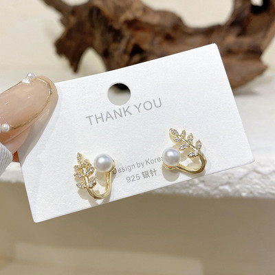 2022 Hot High Sense koreai trend Elegáns Pave cirkon geometriai négyzet alakú fülbevaló női lányoknak divatékszer buli ajándékok