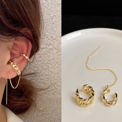 Modne manžete za uši bez piercinga, naušnice s štipaljkama za uši, bez piercinga, lažne naušnice od hrskavice za žene, nakit, darovi 2022.