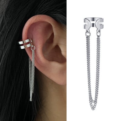 Modne manžete za uši bez piercinga, naušnice s štipaljkama za uši, bez piercinga, lažne naušnice od hrskavice za žene, nakit, darovi 2022.