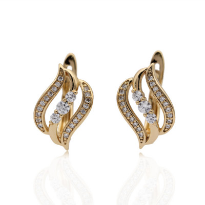 férfiaknak nőknek fekete kiváló minőségű fém vörös cirkon fülbevalók punk gótikus kereszt Halloween ékszer kiegészítők ajándék