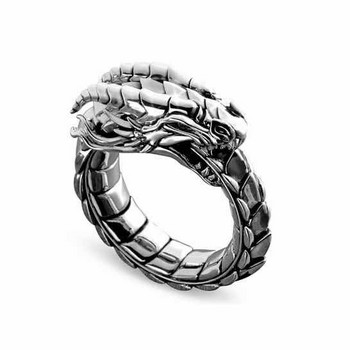 Моден персонален драконов пръстен Мъжки и дамски пръстен Ретро доминиращ пръстен Творчески нови подаръци за срещи за мъже и жени Пръстен