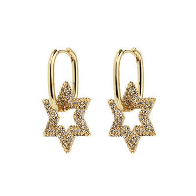 NAUJI Madingi kubiniai cirkonio oksidai CZ auskarai su lanku, vasariniai, padengti variu, moteriški ovalūs auskarai, papuošalai, didmeninė prekyba Drop Shippin