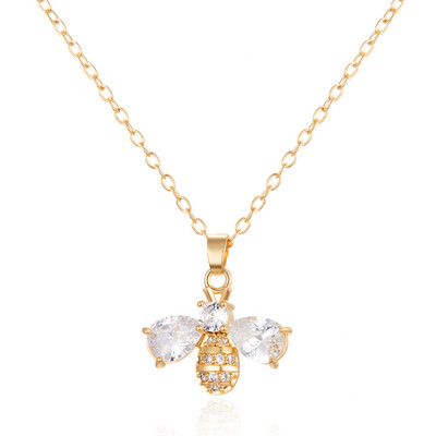 Temperament Kubni cirkonij Kukci Pčele Naušnice s klinovima za žene Nježne naušnice s životinjskim kristalima Nakit Brincos Veleprodaja