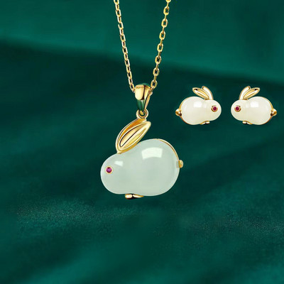 Set de bijuterii cu lanț de claviculă cu floare de cireș roz romantic pentru femei Set de cercei colier elegant cu flori de trandafir dulce, cadou de nuntă