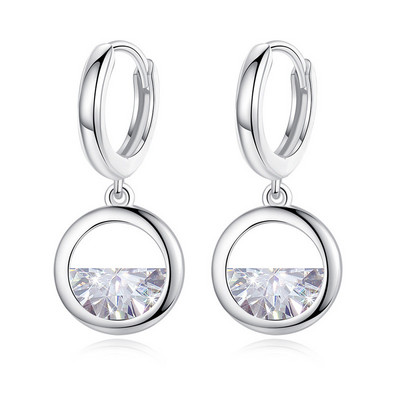 Woozu New Trendy Coreean Crystal Rotund Minimalist Pandantiv Colieri Pentru Femei Accesorii pentru petreceri de nunta Kolye Collares