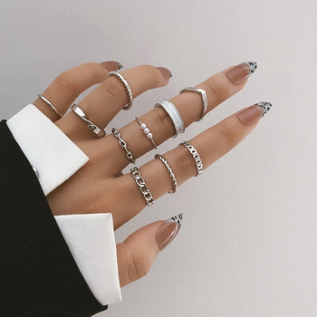 Μόδα Σετ Κοσμήματα Δαχτυλίδια Χρυσό Χρώμα Κοίλο Στρογγυλό Ανοιγόμενο Γυναικείο Δαχτυλίδι Δαχτυλίδι για Γυναικεία Δώρα Γάμου