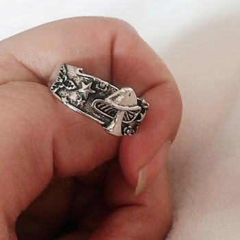 Ρετρό χαριτωμένο γυναικείο δαχτυλίδι μανιταριού μόδας για άνδρες και γυναίκες Ρετρό πανκ χιπ χοπ κοσμηματοπωλείο 2021