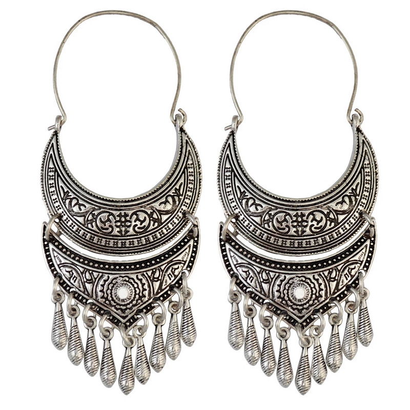 Vintage επιχρυσωμένο νόμισμα κολιέ τσόκερ σκουλαρίκια για γυναίκες ινδικά οξειδωμένα αφγανικά έθνικ αιγυπτιακά κολάρο σετ κοσμημάτων