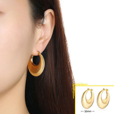 „Vnox“ minimalistiniai metaliniai auskarai moterims, aukso spalvos nerūdijančio plieno elegantiški moteriški mergaičių auskarai, senoviniai vakarėlių papuošalai