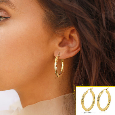 „Vnox“ minimalistiniai metaliniai auskarai moterims, aukso spalvos nerūdijančio plieno elegantiški moteriški mergaičių auskarai, senoviniai vakarėlių papuošalai