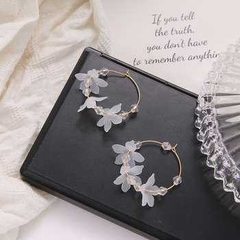 FNIO 2021 New Flower Bohemia Boho σκουλαρίκια Γυναικεία Μόδα μακριά κρεμαστά σκουλαρίκια Κρυστάλλινα Γυναικεία γαμήλια σκουλαρίκια Κοσμήματα για πάρτι