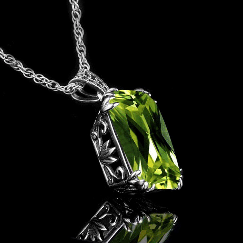 Set de colier pentru cercei de modă pentru doamne, vintage, lanț de claviculă, pandantiv de cristal, artizanat rafinat, bijuterii de cristal, cadou de nuntă