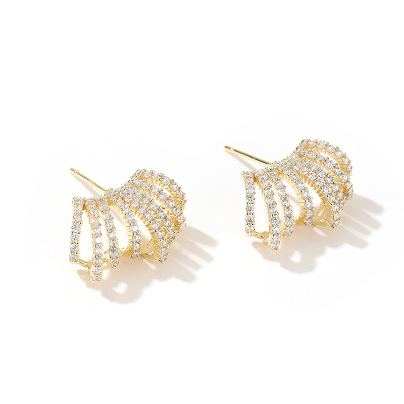 2020 m. Nauji išskirtiniai prabangūs cirkonio maži auskarai moterims Madingi korėjietiški papuošalai Minimalistiniai vakarėliai Seksualios merginos neįprasti auskarai