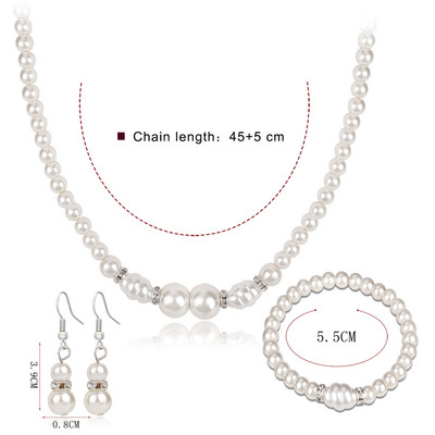 Novi dolazak Ogrlica s uzorkom bubamara Narukvica Kompleti naušnica Kompleti nakita u crtanom stilu Lijepi ručno rađeni darovi za djecu