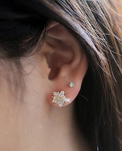 316L rozsdamentes acél hosszú bojt fülbevaló nőknek Elegáns egyszerű arany színű csepp fülbevaló Stílusos ékszer egyéni ajándék