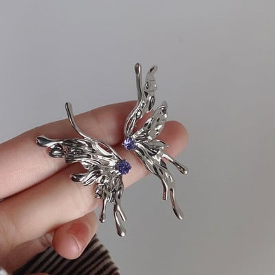Rășină acrilică din Coreea Cercei cu șuruburi pătrate geometrice, agățate, la modă, cercei la modă din metal gol, cadou 2022, bijuterii