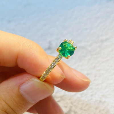 2021 új divatos elegáns cirkon gyűrűk nőknek fehér CZ kristály eljegyzési dizájn Akciós cirkon gyűrűk női esküvői ékszerek