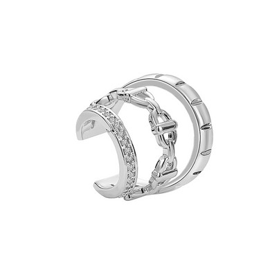 1 buc. Decor elegant cu strasuri, cercel cu manșetă pentru ureche, pentru femeie, urechea stângă, cadou de Crăciun, nou sosire de vară 2021