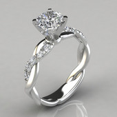 Noi inele cu design cu gheare de logodnă de cristal la modă pentru femei AAA Inele cubice elegante cu zircon alb Bijuterii de nuntă pentru femei Cadouri