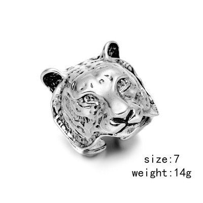 Erksad armsad hõbedased kiisu kassi lahtised sõrmused naistele tüdrukutele uus mood reguleeritav meeste sõrmus gooti stiilis loomade ehted kingitused