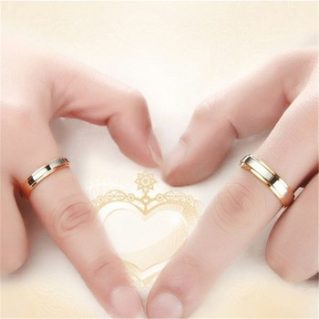 Πολυτελής σχεδίαση Δαχτυλίδι για ζευγάρια Απλές βέρες αρραβώνων Εξαιρετικό δαχτυλίδι υπόσχεσης Ρομαντικά δώρα για την ημέρα του Αγίου Βαλεντίνου
