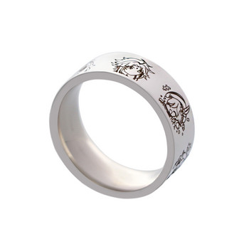 LB3157 Genshin Impact Game Rings Fashion Charm Finger Rings Дамски бижута Пръстен Мъжки пръстени от неръждаема стомана за тийнейджъри
