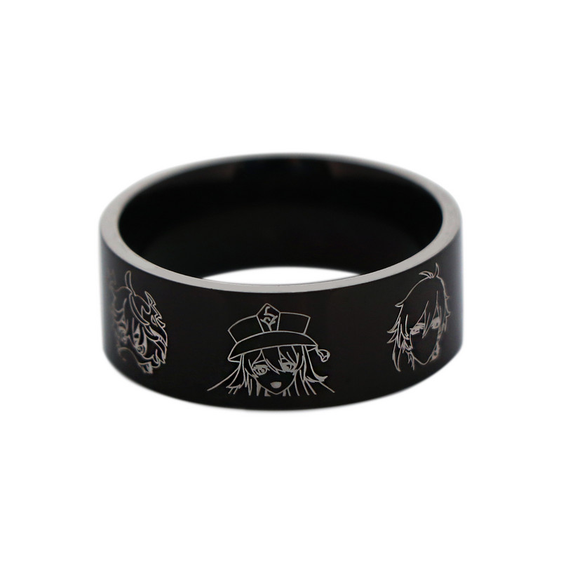 LB3157 Genshin Impact Δαχτυλίδια παιχνιδιών Μόδα Γούρια Δαχτυλίδι δάχτυλων Γυναικεία Κοσμήματα Δαχτυλίδι Ανδρικά Δαχτυλίδια από ανοξείδωτο ατσάλι για εφήβους