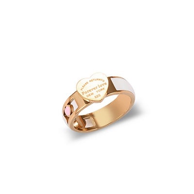 Divat üreges színes szívgyűrűk rozsdamentes acél nagy szívcímkék fehér kagyló gyűrű női lányoknak női férfi esküvői ékszerek