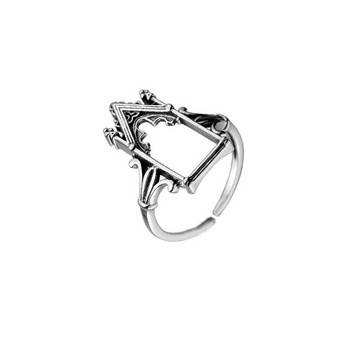 Δαχτυλίδι κοσμημάτων μόδας 2022 Γοτθικό δαχτυλίδι Queen Castle Γυναικείο δαχτυλίδι κοσμήματος Goth Trend Lenore
