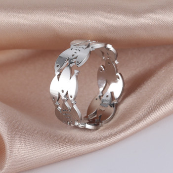Ρυθμιζόμενο δαχτυλίδι Skyrim για γυναίκες από ανοξείδωτο ατσάλι, μοντέρνο κόσμημα, μοντέρνο κόσμημα