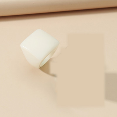 2021 Trend Korea fehér zöld gyűrűk szett nőknek ujj ékszerek akril gyanta utazási gyűrűk vintage divat lányoknak születésnapi ajándékok