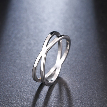 CACANA Bohemian Vintage Cross Най-добрите пръстени за жени Сватбени модни бижута с верига от неръждаема стомана Големи антични пръстени Anillos R227