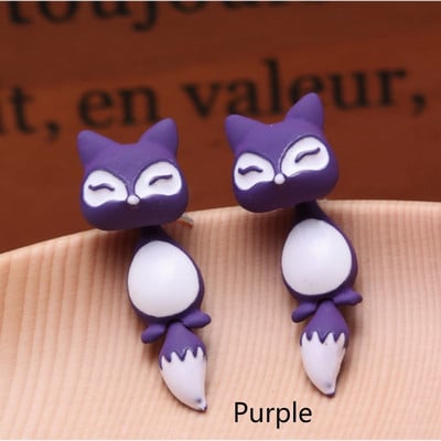 Aranyos állati harapás fülbevaló rajzfilm Puha agyag állatos fülbevaló lányoknak Tyrannosaurus harapás fülbevaló dinoszaurusz fülbevaló parti mulatságos ajándék