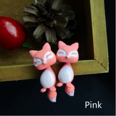 Aranyos állati harapás fülbevaló rajzfilm Puha agyag állatos fülbevaló lányoknak Tyrannosaurus harapás fülbevaló dinoszaurusz fülbevaló parti mulatságos ajándék