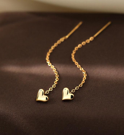 Vintage duge, kvadratne, kvadratne, viseće naušnice za žene, korejske viseće naušnice s dugim nitima, modni nakit Oorbellen Brincos