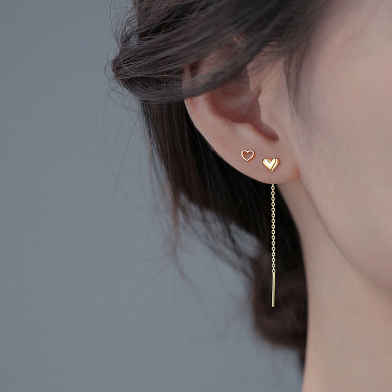 Vintage duge, kvadratne, kvadratne, viseće naušnice za žene, korejske viseće naušnice s dugim nitima, modni nakit Oorbellen Brincos