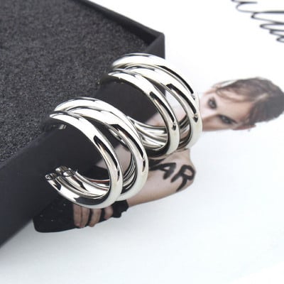 Cercei cerc cu cerc de marcă minimalistă, pentru femei, 2022, nou vintage, culoare auriu, coreeană, cercei mari, accesorii brincos