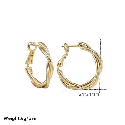 Cercei cerc cu cerc de marcă minimalistă, pentru femei, 2022, nou vintage, culoare auriu, coreeană, cercei mari, accesorii brincos
