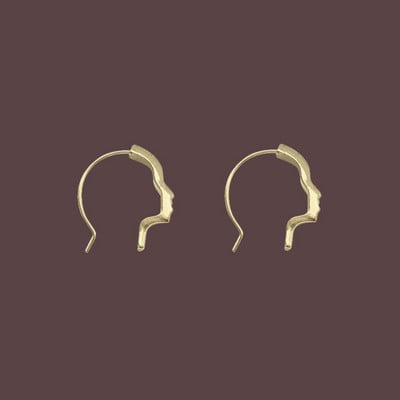 Cercei cerc cu cerc de marcă minimalistă, pentru femei, 2022, nou vintage, culoare auriu, coreeană, cercei mari, accesorii brincos