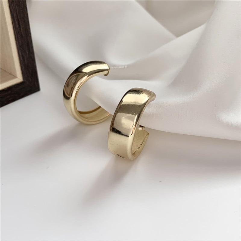 Cercei cerc cu cerc de marcă minimalistă, pentru femei, 2022, nou vintage, culoare auriu, coreeană, cercei mari, accesorii brincos