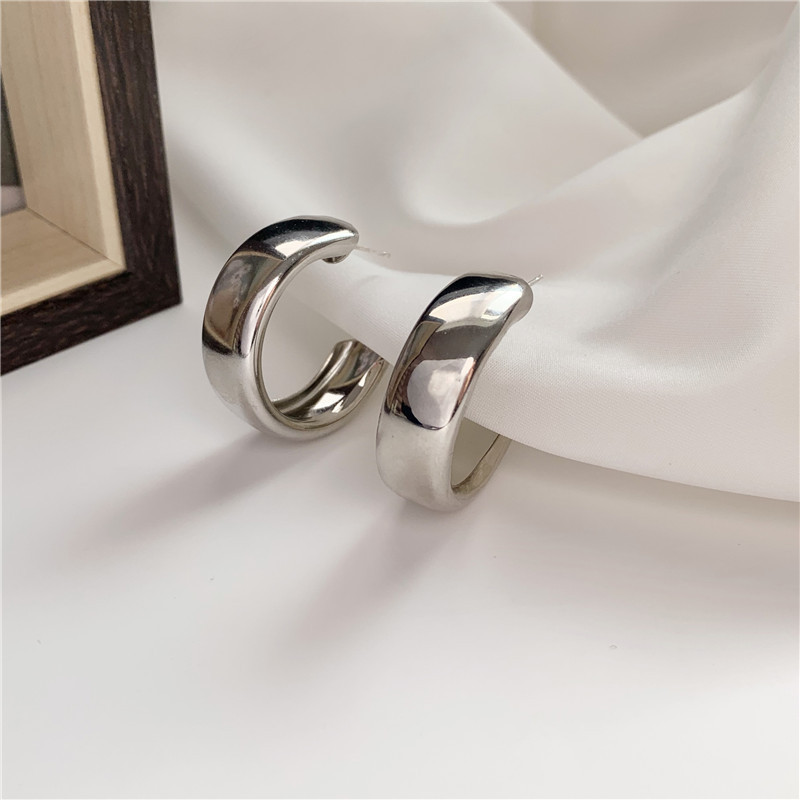 Cercei cerc cu cerc de marcă minimalistă, pentru femei, 2022, nou vintage, culoare auriu, coreeană, cercei mari, accesorii brincos