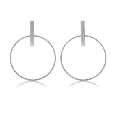 Mood Kõrvarõngad Punk Lihtne Kuld Värvi Pikk osa Tutt Ripats Suurus Ringkõrvarõngad Naistele Kingitused Hulgimüük Ehted