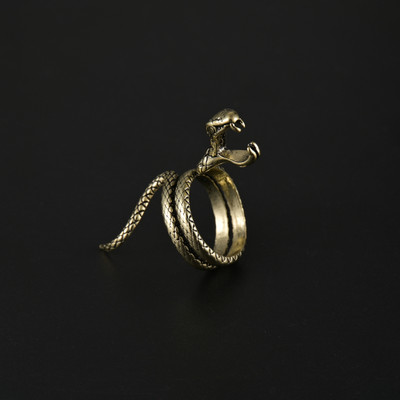 Punk Viking zvierací drak smaltovaný had prsteň pre ženy kovový Anillo nastaviteľný gotický prsteň ženský prsteň moderné šperky darček