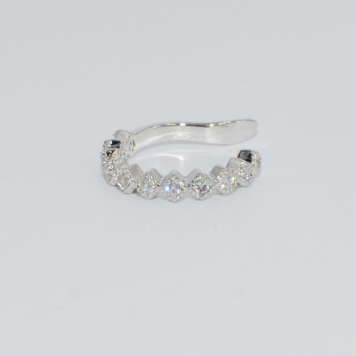 1 vnt. 10 mm netikras neorbitinis Tragus auskarų vėrimas, reguliuojamas spiralės kremzlės kriauklė Cz ausų rankogaliai be auskarų kriauklė Reguliuojamas CZ auskaras