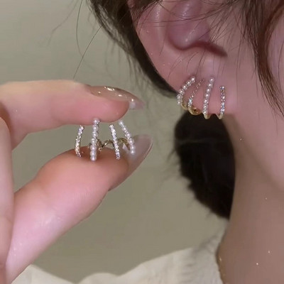 Módne geometrické perlové náušnice pre ženy, klasické ananásové perlové náušnice, dámske módne náušnice, dámske šperky, darček