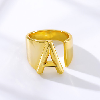 Μόδα ρυθμιζόμενα ανοιχτά δαχτυλίδια για γυναίκες από ανοξείδωτο ατσάλι AZ Γυναικείο δαχτυλίδι με νόημα κοσμήματα γάμου 2022