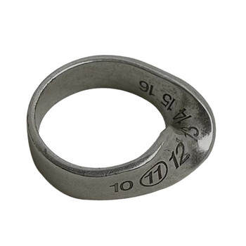 Нов креативен пръстен Mobius, стар усукан дизайн, пръстен със смисъл, гравиран номер, пръстен за жени Момичета Аксесоар за бижута с чар