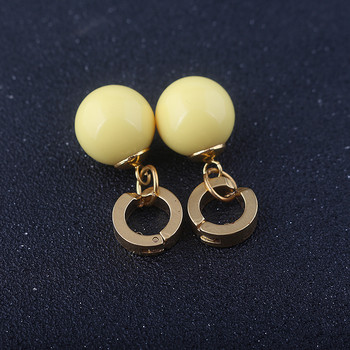 Νέα Takerlama Super Vegetto Potara Earrings Black Son Goku Zamasu Earrings for Women Ανδρικά κοσμήματα